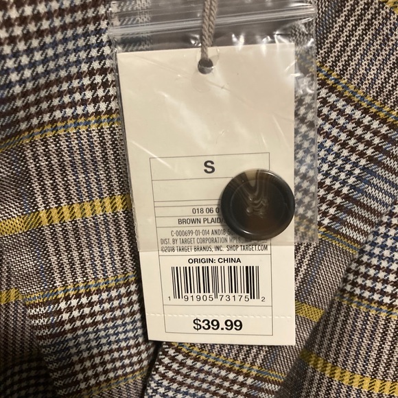 A New Day Plaid Blazer NWT - Picture 5 of 5